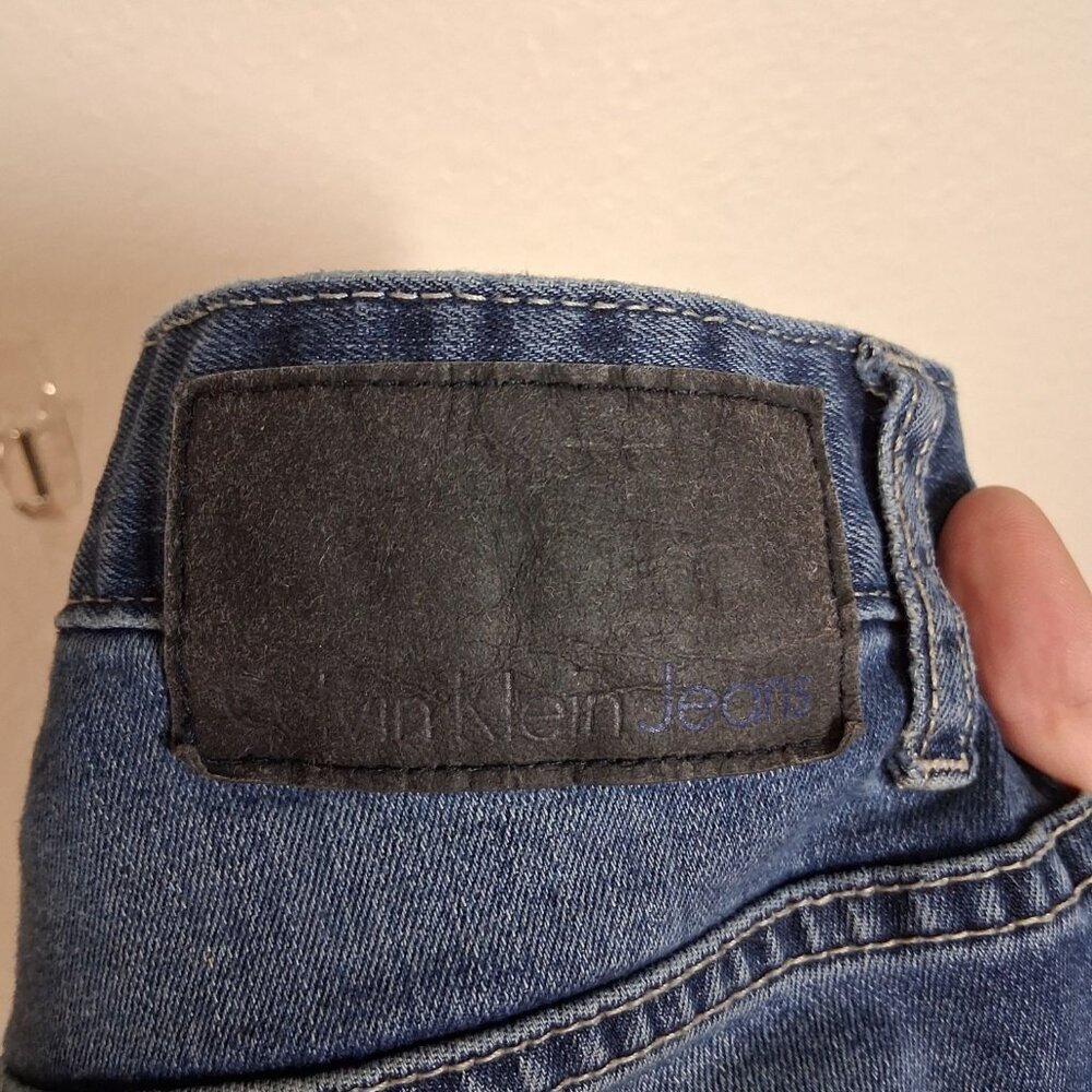 Calvin Klein Denim Blue Jeans Men's Size 32x32 - Picture 6 of 9
